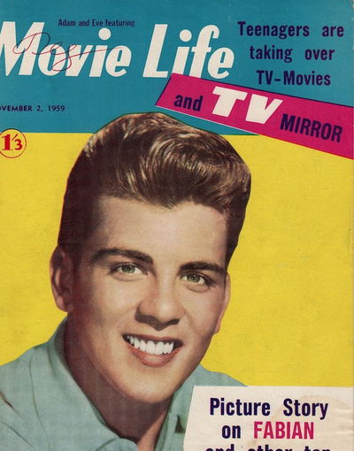 Adam and Eve Featuring Movie Life and TV Mirror (Southdown Press, 1959 series) v14#5 2 November 1959