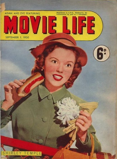 Adam and Eve Featuring Movie Life 1 September 1950