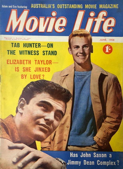 Adam and Eve Featuring Movie Life  v12#12 (June 1958)