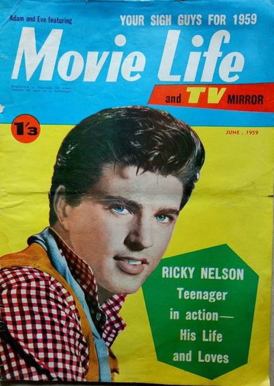 Adam and Eve Featuring Movie Life and TV Mirror  v13#12 (June 1959)