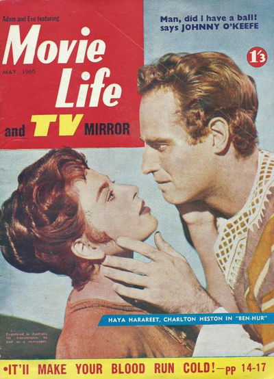 Adam and Eve Featuring Movie Life and TV Mirror (Southdown Press, 1959 series) v14#11 May 1960