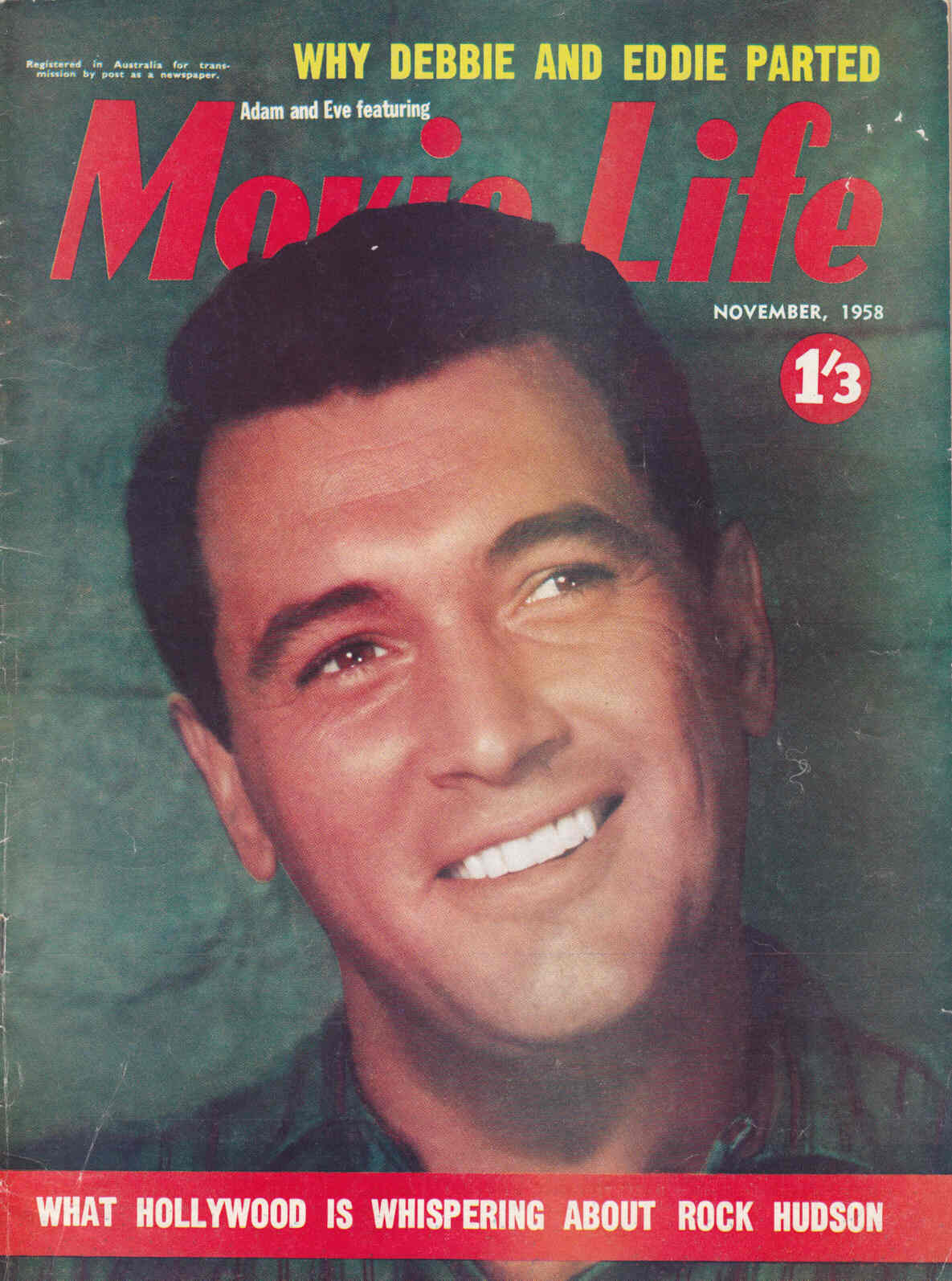 Adam and Eve Featuring Movie Life (Southdown Press, 1958 series) v13#5 (November 1958)
