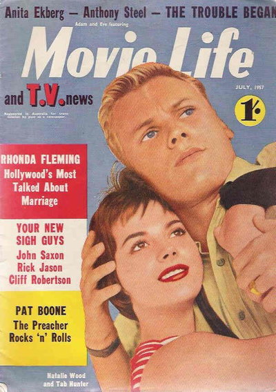 Adam and Eve Featuring Movie Life and T.V. News  v12#1 (July 1957)