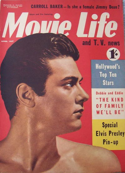 Adam and Eve Featuring Movie Life and T.V. News (Southdown Press, 1956 series) v12#9 (April 1957)