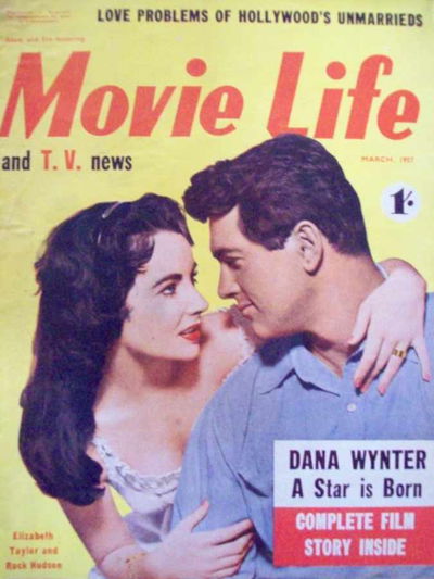 Adam and Eve Featuring Movie Life and T.V. News (Southdown Press, 1956 series) v12#9 March 1957