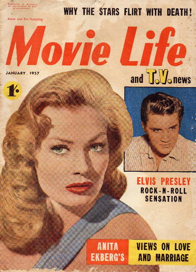 Adam and Eve Featuring Movie Life and T.V. News  v11#7 (January 1957)