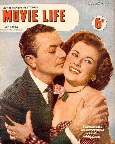 Adam and Eve Featuring Movie Life  v1#3 (2 September 1946)