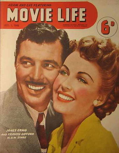 Adam and Eve Featuring Movie Life (Southdown Press, 1945 series) v1#4 1 October 1946