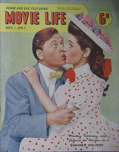 Adam and Eve Featuring Movie Life  v1#11 (1 May 1947)