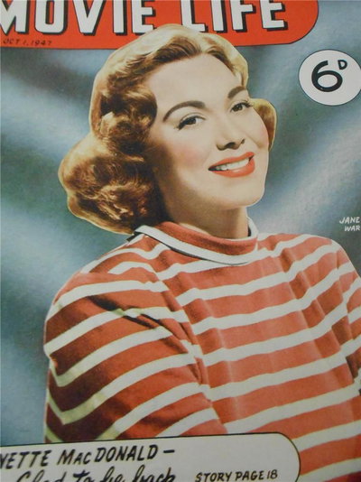 Adam and Eve Featuring Movie Life  v2#4 (1 October 1947)