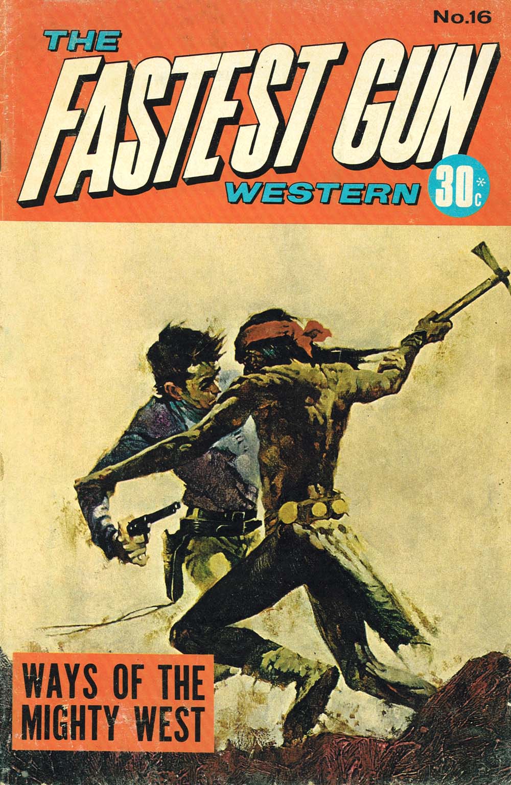 The Fastest Gun Western (KG Murray, 1974 series) #16 ([March 1975?])