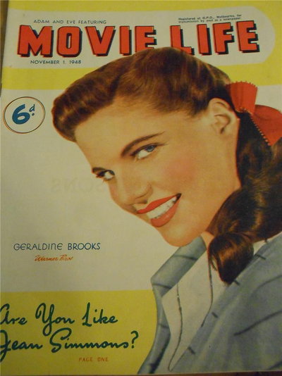 Adam and Eve Featuring Movie Life  v3#5 (1 November 1948)