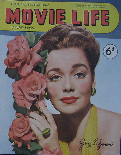 Adam and Eve Featuring Movie Life  v3#7 (3 January 1949)