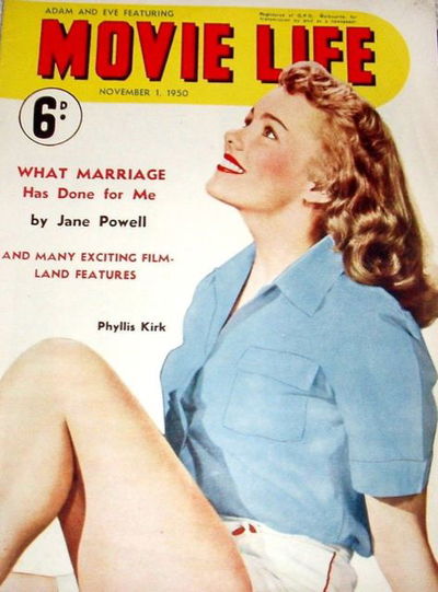 Adam and Eve Featuring Movie Life (Southdown Press, 1945 series) v5#5 1 November 1950