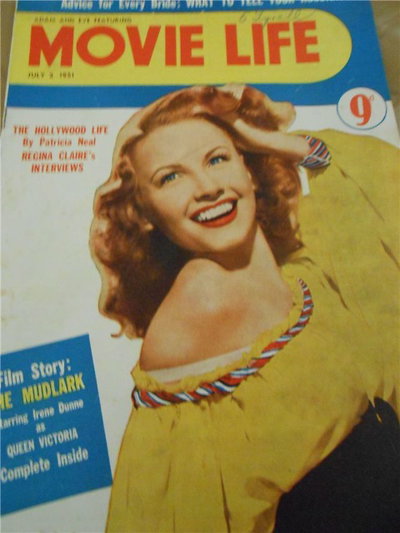 Adam and Eve Featuring Movie Life  v6#1 (July 1951)