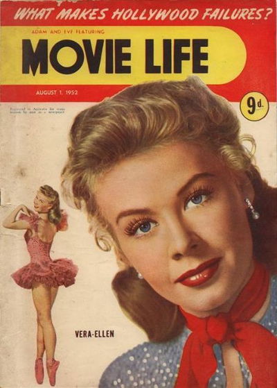 Adam and Eve Featuring Movie Life (Southdown Press, 1945 series) v7#2 (1 August 1952)