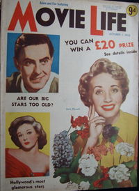 Adam and Eve Featuring Movie Life (Southdown Press, 1945 series) v7#4 1 October 1952