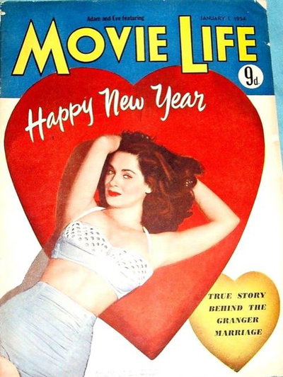 Adam and Eve Featuring Movie Life  v8#7 (1 January 1954)