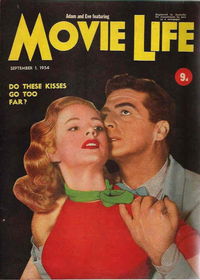 Adam and Eve Featuring Movie Life (Southdown Press, 1945 series) v9#3 1 September 1954