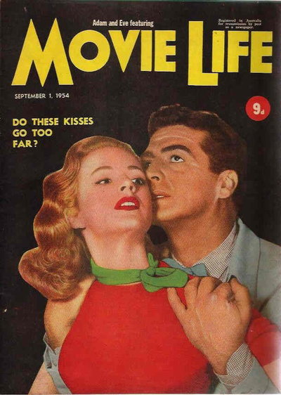 Adam and Eve Featuring Movie Life  v9#3 (1 September 1954)