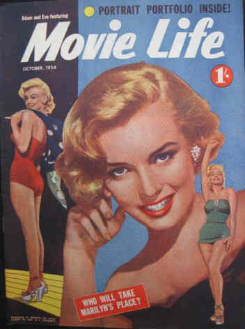Adam and Eve Featuring Movie Life  v9#4 (October 1954)