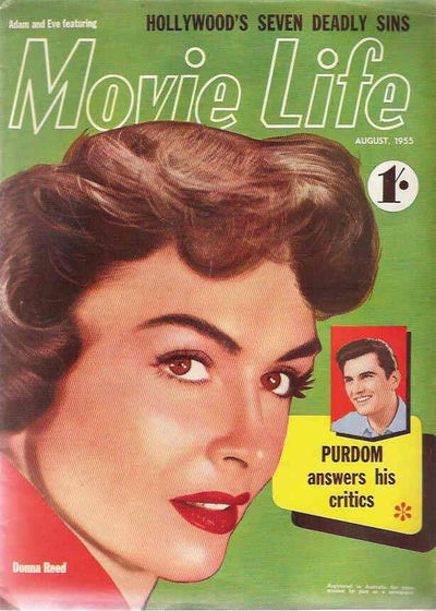 Adam and Eve Featuring Movie Life (Southdown Press, 1945 series) v10#2 August 1955