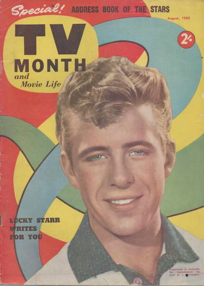 TV Month and Movie Life (Southdown, 1960 series) v15#2 August 1960