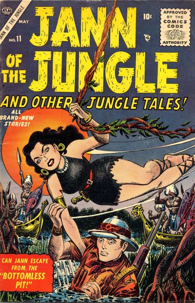 Jann of the Jungle (Marvel, 1955 series) #11 (May 1956)