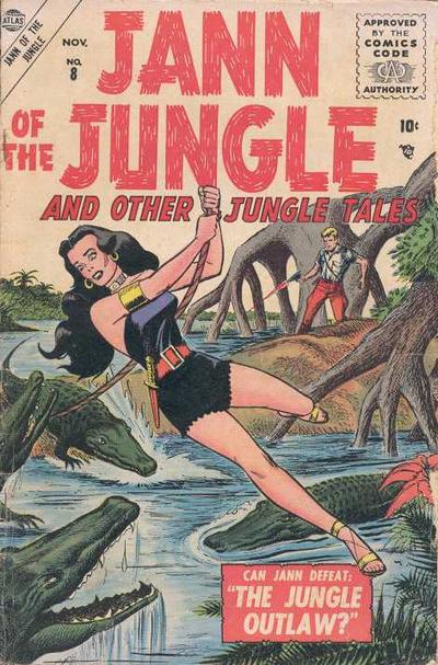 Jann of the Jungle  #8 (November 1955)
