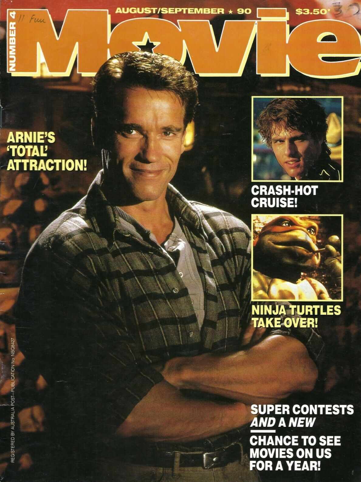 Movie (Greater Union, 1988 series) #4 (August-September 1990)