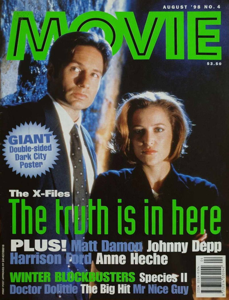 Movie (Greater Union, 1998 series) #4 (August 1998)