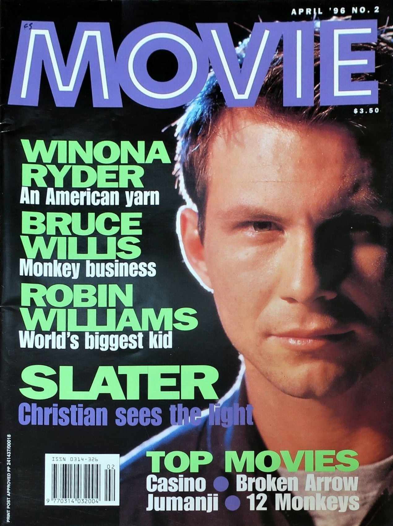 Movie (Greater Union, 1988 series) #2 (April 1996)