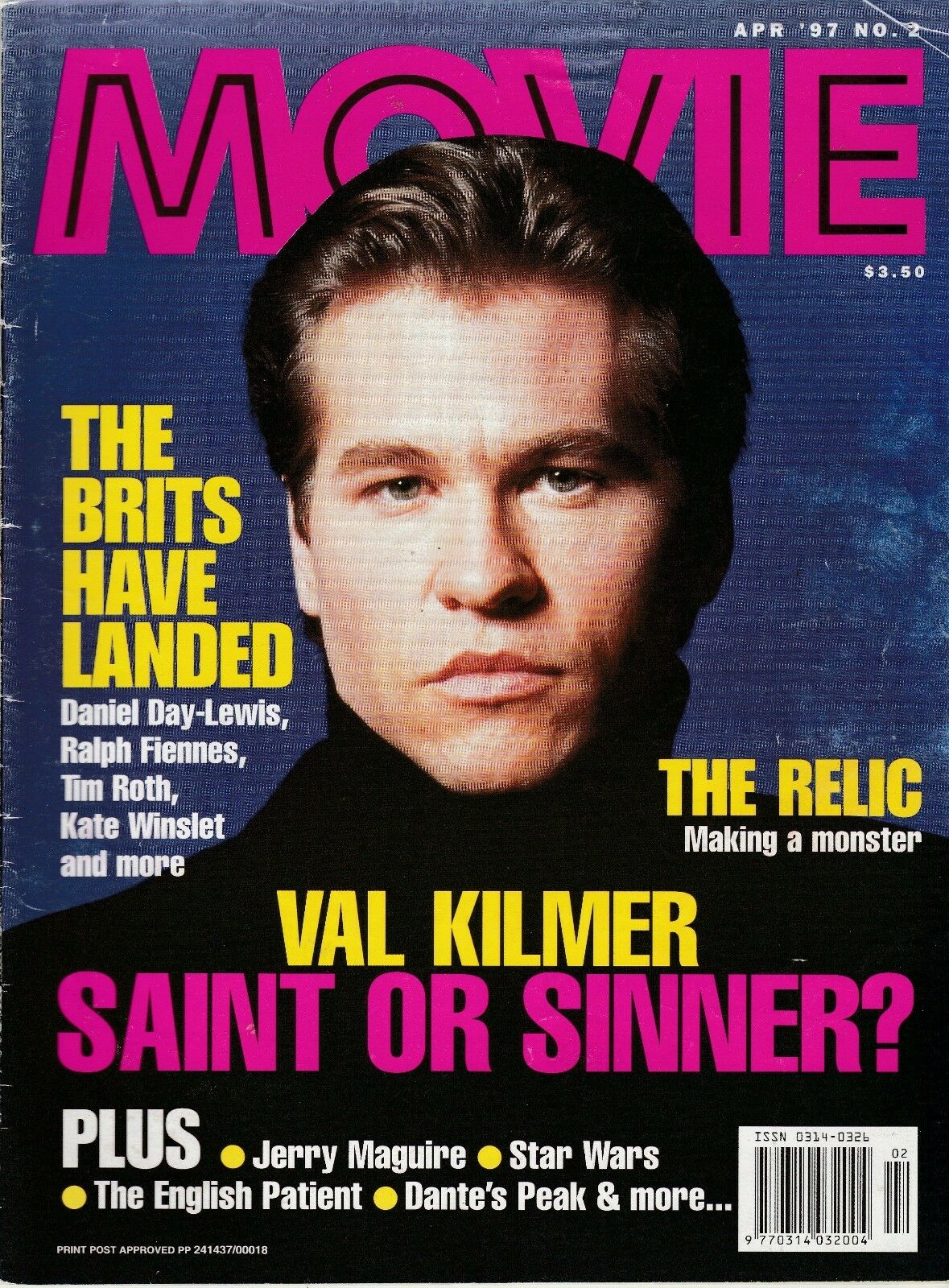 Movie (Greater Union, 1988 series) #2 (April 1997)