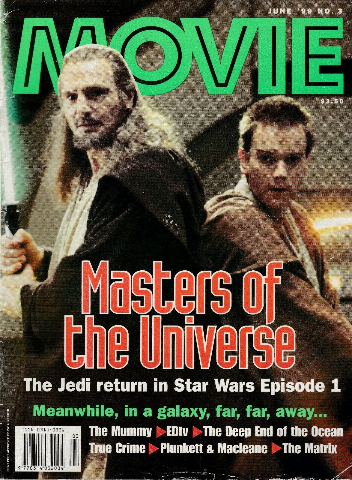 Movie (Greater Union, 1998 series) #3 (June 1999)