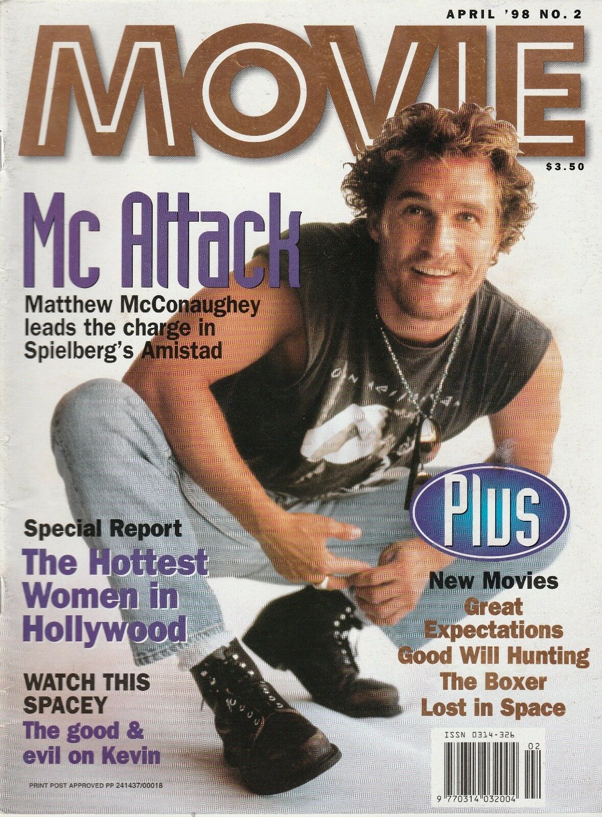Movie (Greater Union, 1988 series) #2 (April 1998)