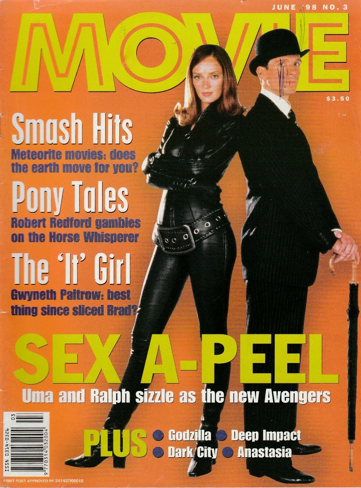 Movie (Greater Union, 1988 series) #3 (June 1998)