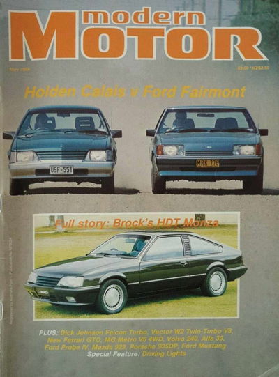 Modern Motor (ACP, 1982? series) v30#12 (May 1984)