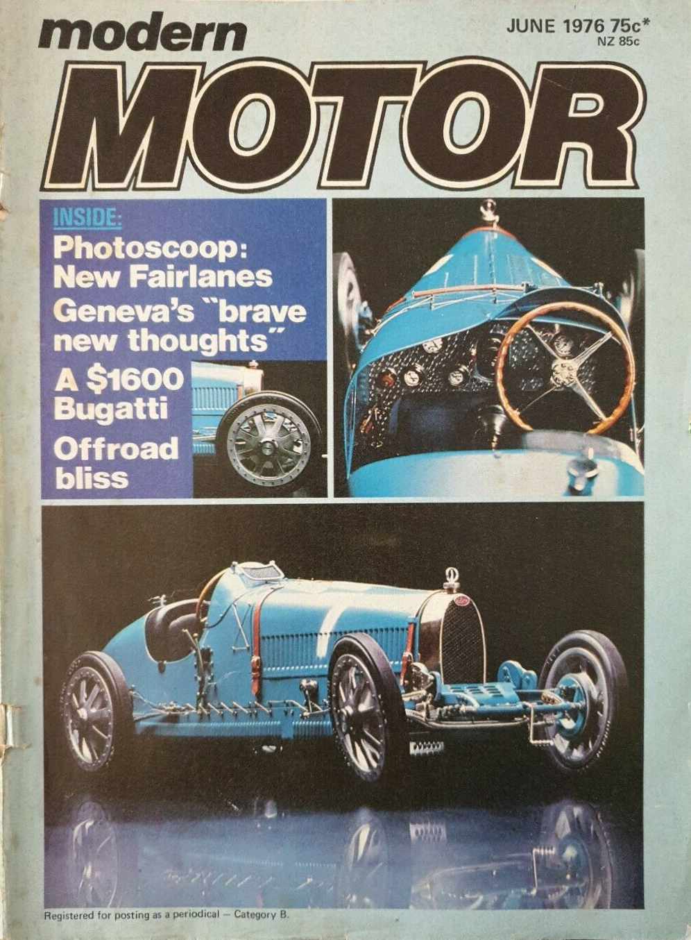 Modern Motor (Modern Magazines, 1976? series) v23#1 (June 1976)
