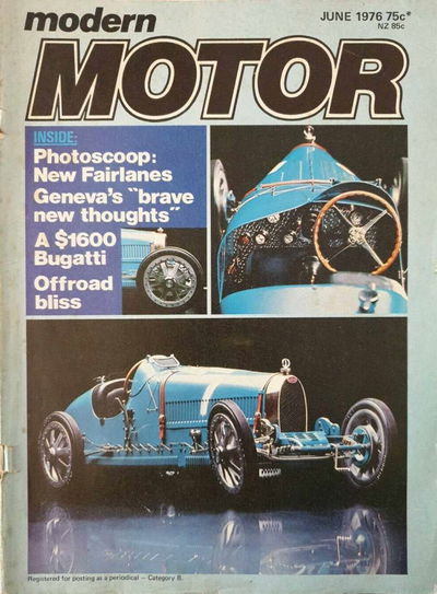 Modern Motor (Modern Magazines, 1976? series) v23#1 June 1976