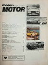 Modern Motor (Modern Magazines, 1976? series) v23#1 — Untitled (page 1)