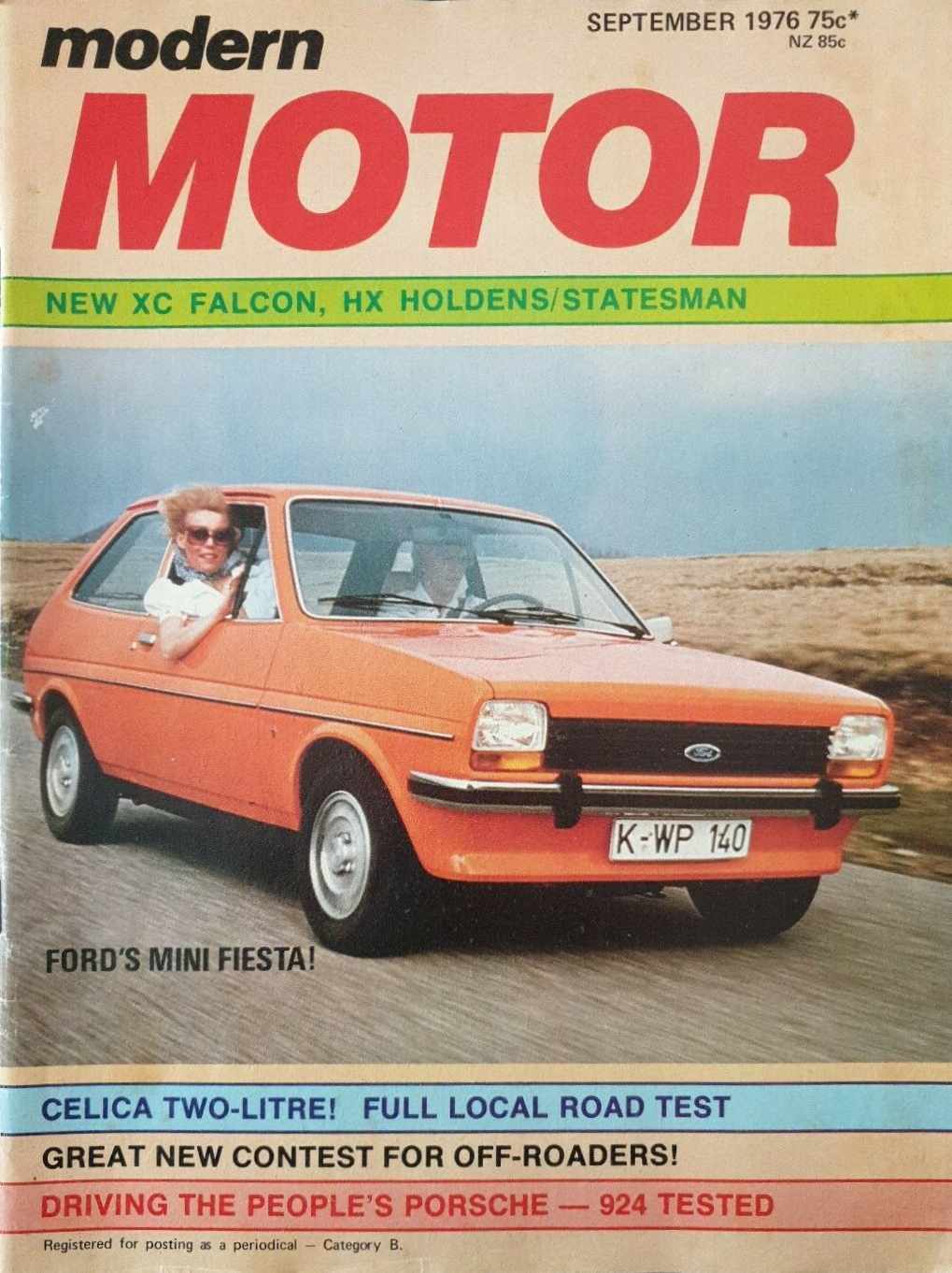 Modern Motor (Modern Magazines, 1976? series) v23#4 (September 1976)