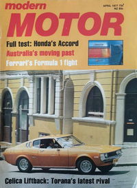 Modern Motor (Modern Magazines, 1976? series) v22#11 (April 1976)