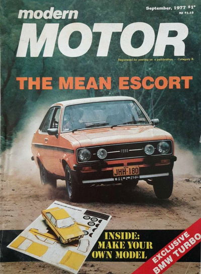 Modern Motor (Modern Magazines, 1976? series) v24#4 (September 1977)