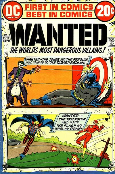 Wanted. The World's Most Dangerous Villains (DC, 1972 series) #2 (September-October 1972)
