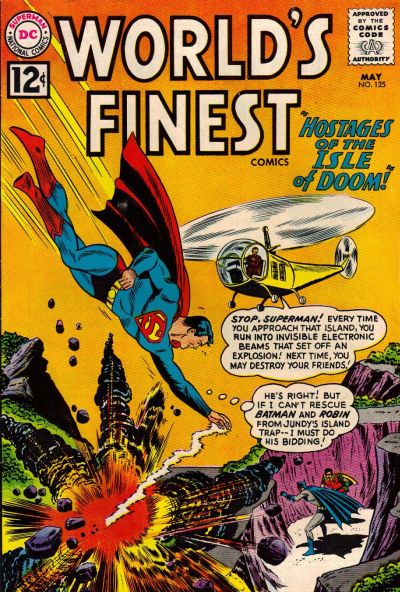 World's Finest Comics (DC, 1941 series) #125 (May 1962)