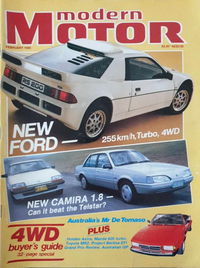 Modern Motor (ACP, 1982? series) v31#9 February 1985