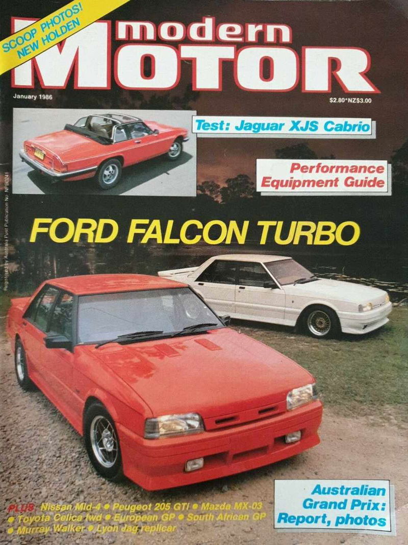 Modern Motor (ACP, 1982? series) v32#8 (January 1986)