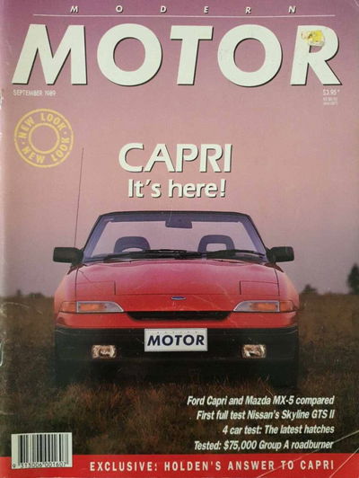 Modern Motor (ACP, 1982? series) v36#4 (September 1989)