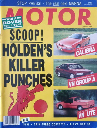 Modern Motor (ACP, 1982? series) v37#3 August 1990