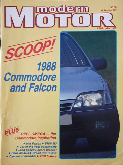 Modern Motor (ACP, 1982? series) v33#9 February 1987